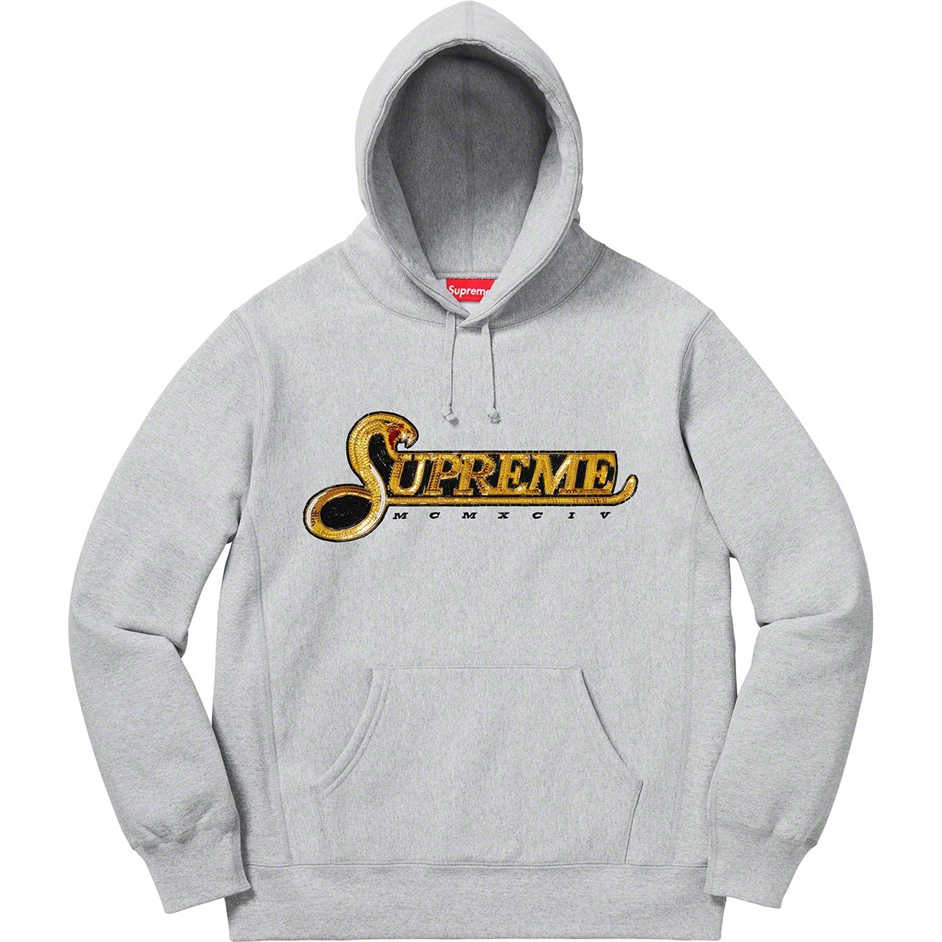 Sequin Viper Hooded Sweatshirt view 6